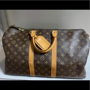 ‼️SOLD‼️ Authentic LV Keppal 45 in Monogram